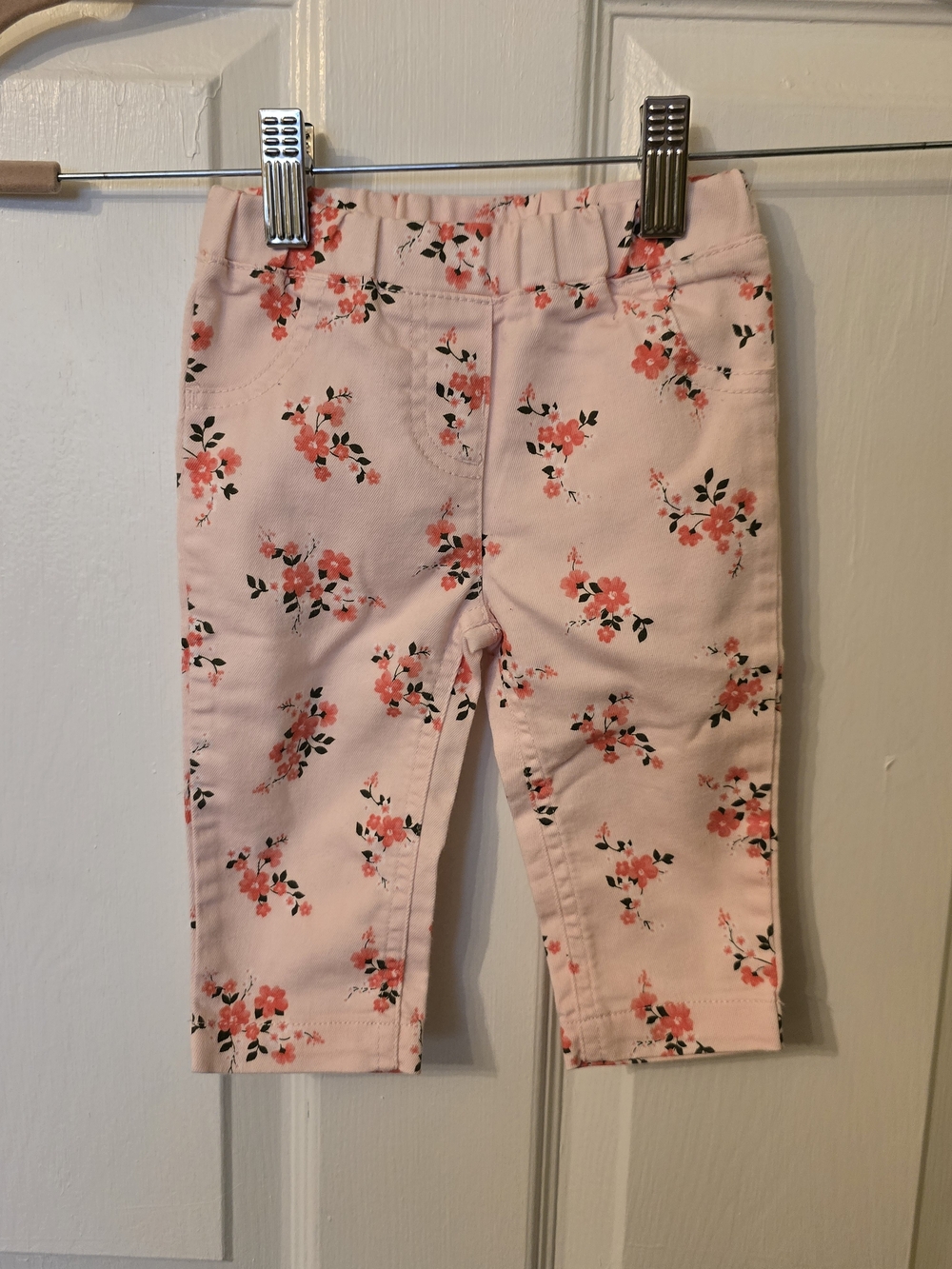 Carter's Pink Floral Leggings